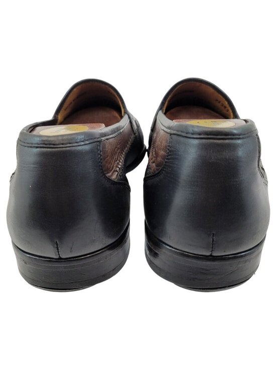 Mezlan Brown & Black Color block Italian Leather Loafers size 9 M main image 7